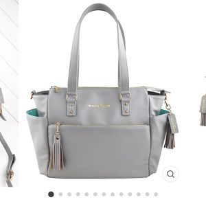 White Elm Gemini Convertible Backpack-Gray
